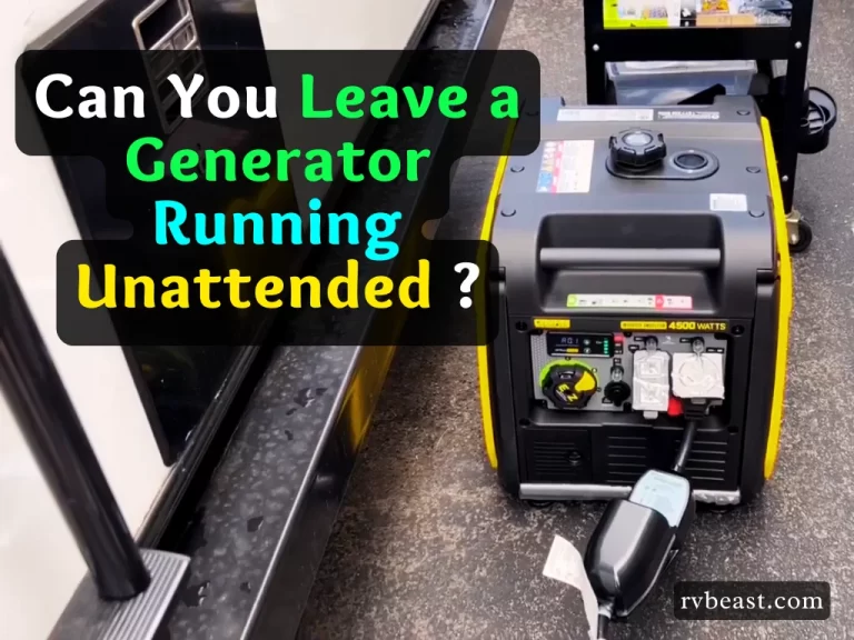 Can You Leave A Generator Running Unattended?